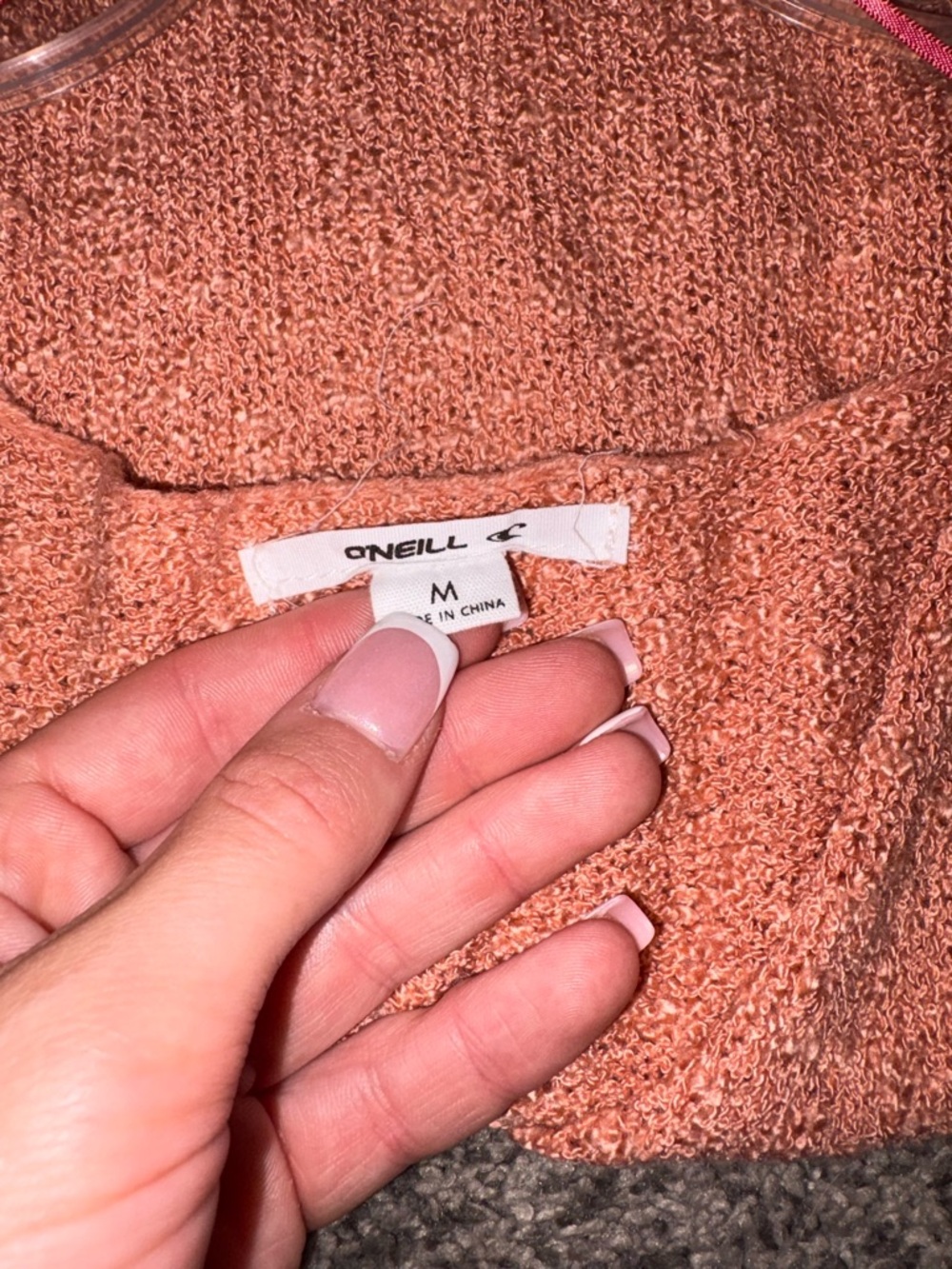 O'Neill Textured Rust Tank Top - Picture 3 of 3